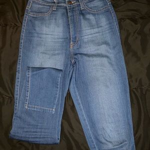Classic High Waisted Skinny Jeans